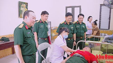 Cục Hậu cần - Kỹ thuật Quân khu 4: “Đồng hành cùng thương binh - Tình thương và trách nhiệm”