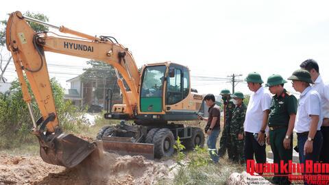 Tiếp tục mở rộng tìm kiếm, quy tập hài cốt liệt sĩ tại phường Hương Thủy