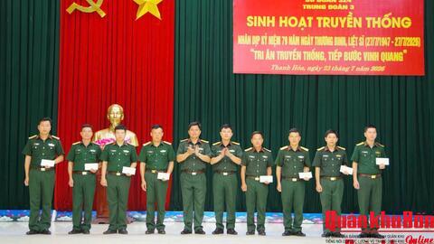 Trung đoàn 3, Sư đoàn 324 tổ chức sinh hoạt truyền thống
