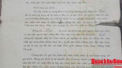 Thông tin tìm mộ liệt sĩ
