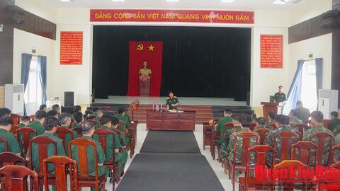 Bộ Chỉ huy Quân sự thành phố Huế: Giao nhiệm vụ cho Đội 192 thực hiện nhiệm vụ mùa khô 2026 - 2027.