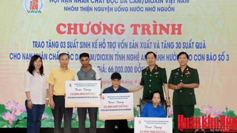 65 năm thảm họa da cam ở Việt Nam (10/8/1961 - 10/8/2026): Lan tỏa nghĩa tình, xoa dịu nỗi đau da cam
