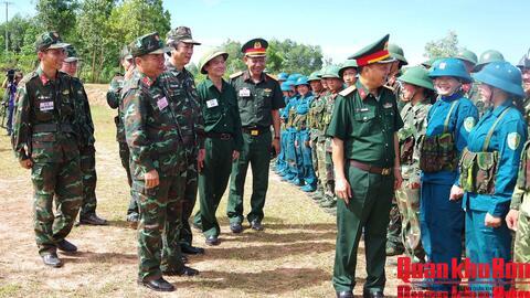 Quảng Trị: Hoàn thành tốt diễn tập chiến đấu phòng thủ phường Quảng Trị và xã Diên Sanh năm 2026