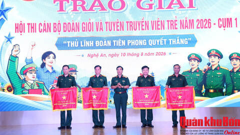 Hội thi Cán bộ Đoàn giỏi và Tuyên truyền viên trẻ năm 2026: Nơi hội tụ bản lĩnh, trí tuệ tuổi trẻ