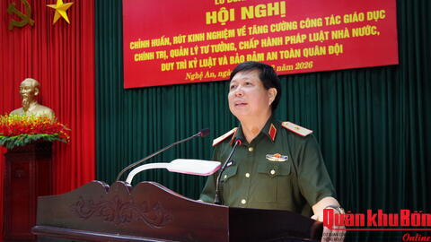 Lữ đoàn Pháo binh 16, Quân khu 4: Tăng cường giáo dục chính trị, quản lý tư tưởng, duy trì kỷ luật và bảo đảm an toàn.