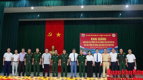 Bộ Chỉ huy Quân sự tỉnh Quảng Trị: Khai giảng đào tạo điều khiển phương tiện thủy nội địa