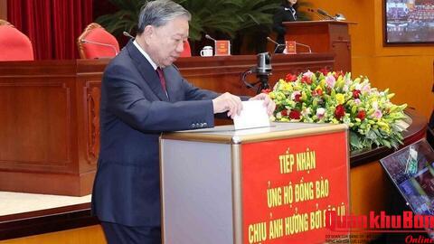 “Bão chồng bão": Đập tan mưu đồ xóa nhòa "làn ranh" thật giả trong thiên tai