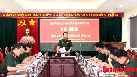 Cục Chính trị Quân khu 4: Thông qua quy hoạch tổng mặt bằng doanh trại Báo Quân khu 4