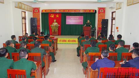 Bộ Chỉ huy Quân sự tỉnh Nghệ An giao nhiệm, động viên Đội Quy tập hài cốt liệt sĩ