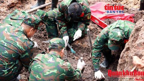 TP Hồ Chí Minh: Quy tập thêm 11 bộ hài cốt liệt sĩ tại Công viên Lê Thị Riêng