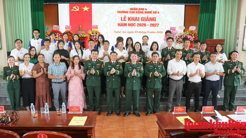 Trường Cao đẳng nghề số 4 khai giảng năm học 2026-2027