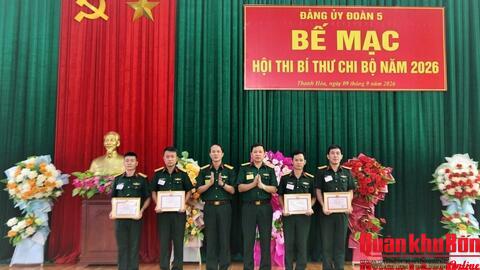 Đảng ủy Đoàn Kinh tế - Quốc phòng 5 (Quân khu 4) Hội thi Bí thư chi bộ