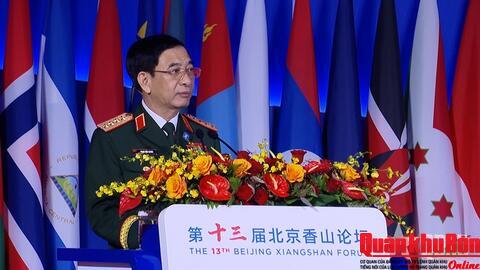 Phát biểu của Đại tướng Phan Văn Giang tại Diễn đàn Hương Sơn Bắc Kinh lần thứ 13