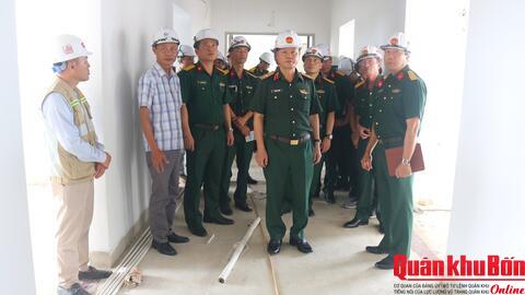 Cục Doanh trại kiểm tra thi công Dự án Bệnh viện Quân y 4 cơ sở 2