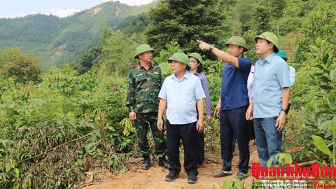 Tập trung xử lý điểm sạt lở, ổn định nơi ở cho người dân xã Yên Na, tỉnh Nghệ An