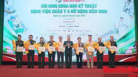 Bệnh viện Quân y 4 tổ chức Hội nghị khoa học – Kỹ thuật mở rộng năm 2026