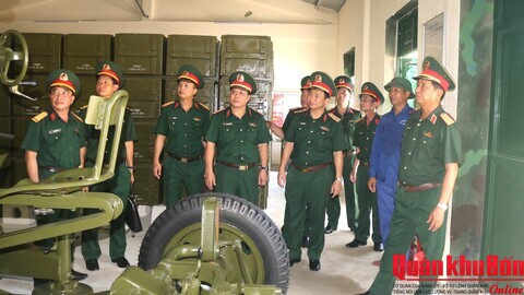 Quân khu 4 nâng cao chất lượng xây dựng khu vực phòng thủ
