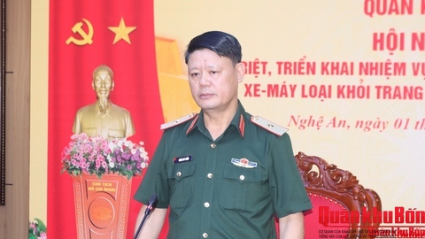 Quân khu 4: Giao nhiệm vụ xử lý trang bị kỹ thuật cấp 5 năm 2026