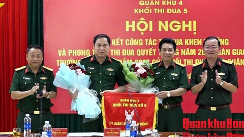 Khối thi đua số 5 (Quân khu 4): Tổng kết công tác thi đua, khen thưởng và phong trào Thi đua Quyết thắng năm 2026
