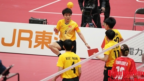 ASIAD 20: Cầu mây 4 nữ giúp Đoàn Việt Nam sở hữu huy chương vàng thứ 3