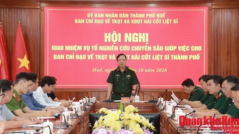 Thành phố Huế: Giao nhiệm vụ Tổ nghiên cứu chuyên sâu giúp việc Ban Chỉ đạo 515