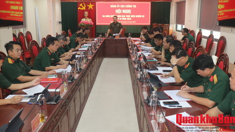 Đảng ủy Cục Chính trị Quân khu 4 ra nghị quyết lãnh đạo thực hiện nhiệm vụ Quý IV năm 2026