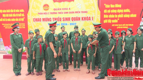 Phóng sự: NHỮNG NGÀY ĐẦU Ở PHÂN HIỆU 2, TRƯỜNG THIẾU SINH QUÂN MIỀN TRUNG