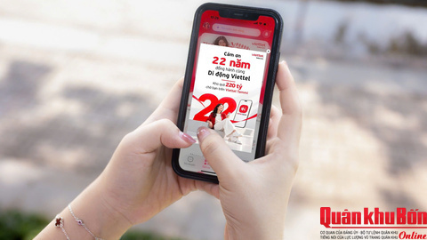 Kỷ niệm 22 năm kinh doanh dịch vụ di động: Viettel mở kho quà 220 tỷ trên Tammi