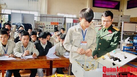 Trường Cao đẳng nghề số 4: Nối nhịp đào tạo với việc làm