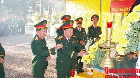 Quảng Trị: Truy điệu và an táng 4 hài cốt liệt sĩ