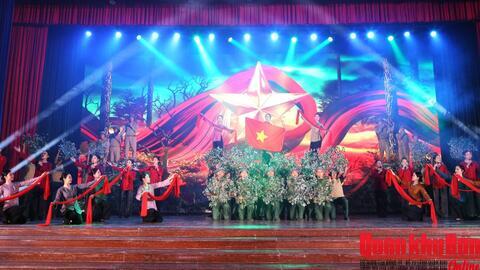 Cục Chính trị Quân khu 4 thông qua chương trình nghệ thuật chào mừng kỷ niệm 80 năm truyền thống