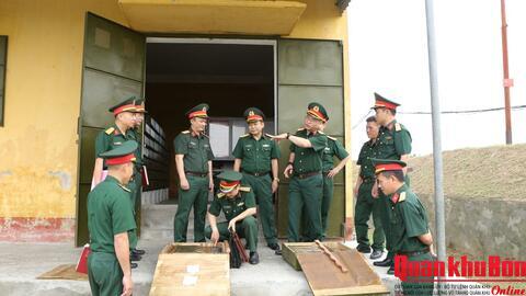 Quân khu 4: Kiểm tra công tác hậu cần, kỹ thuật tại Lữ đoàn 283