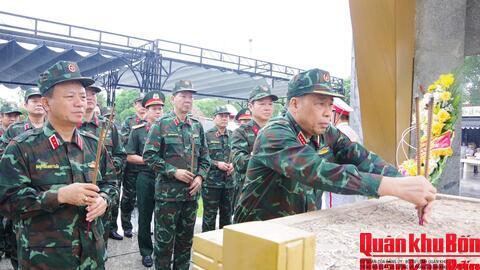 Học viện Quốc phòng tổ chức nhiều hoạt động tri ân tại Quảng Trị