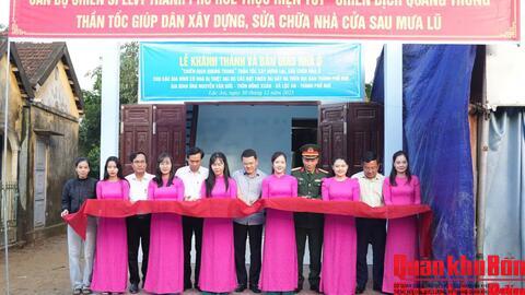 Thành phố Huế khánh thành ngôi nhà đầu tiên của “Chiến dịch Quang Trung”