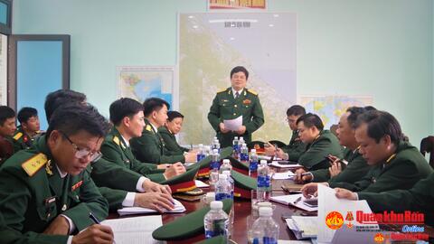 Kiểm tra công tác chuẩn bị tiếp nhận và huấn luyện chiến sĩ mới tại Bộ Chỉ huy Quân sự tỉnh Quảng Trị