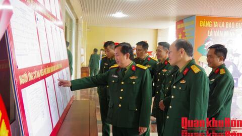 Đoàn Kinh tế - Quốc phòng 337 (Quân khu 4), đẩy mạnh tuyên truyền về bầu cử