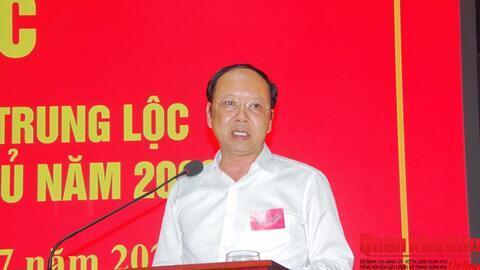 Xã Trung Lộc khai mạc diễn tập tác chiến trong khu vực phòng thủ năm 2026
