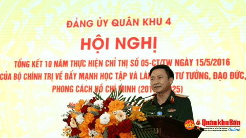 Thiếu tướng Đoàn Xuân Bường: Lan tỏa việc học và làm theo Bác bằng hành động cụ thể