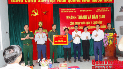 Hiệu quả từ công trình “Nước sạch vì cộng đồng” ở Bản Chùa