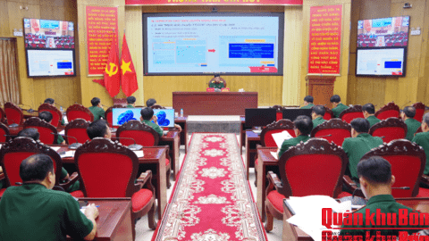 Tập huấn sử dụng phần mềm của Hệ thống Tự động hóa chỉ huy cấp Bộ Quốc phòng