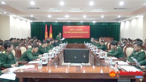 Bộ Chỉ huy Quân sự tỉnh Quảng Trị: Tổ chức Hội nghị hiệp đồng giao nhận quân năm 2019