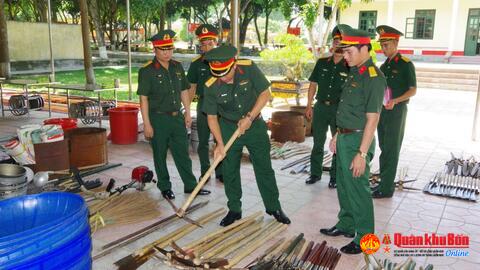 Trung đoàn 19, Sư đoàn 968: Làm tốt công tác chuẩn bị hành quân dã ngoại làm công tác dân vận.