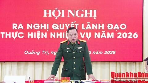 Đảng ủy Sư đoàn 968 ra nghị quyết lãnh đạo thực hiện nhiệm vụ năm 2026