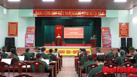 Trung đoàn 6, Bộ Chỉ huy Quân sự Thành phố Huế tổ chức Hội thi Bí thư chi bộ giỏi năm 2026