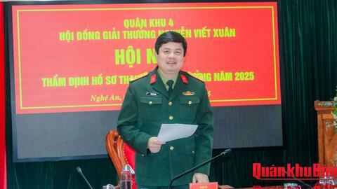 ​​​​​​​139 hồ sơ tham gia Giải thưởng Nguyễn Viết Xuân Quân khu năm 2025