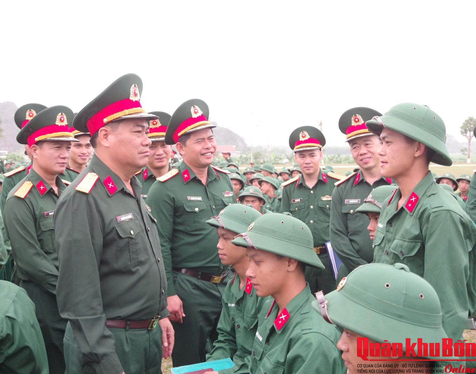 Sư đoàn 324 (Quân khu 4) đối thoại dân chủ Quý I năm 2026