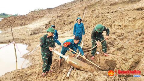 Nghệ An hủy nổ thành công quả bom nặng khoảng 340kg sót lại sau chiến tranh