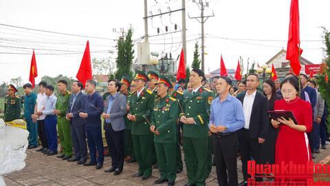 Trao Bằng “Tổ quốc ghi công” cho Liệt sĩ Lê Ngọc Xuân và Liệt sĩ Nguyễn Hữu Luân