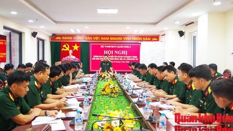 Bộ Tham mưu Quân khu 4:  Thông qua kế hoạch diễn tập
