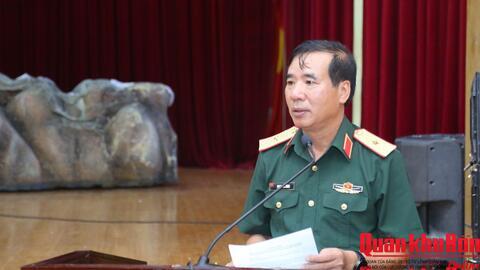 Cục Chính trị Quân khu 4: Thông qua nội dung thi cán bộ Đoàn giỏi và tuyên truyền viên trẻ